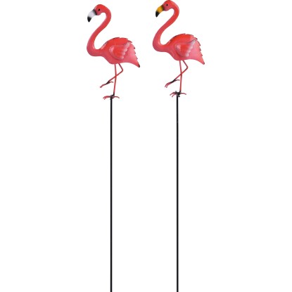 Leszúrható kerti dekoráció flamingó 70 cm 1 db
