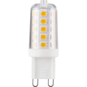 G9 LED izzó, 3W, meleg fehér, 3 darabos készlet. Kompakt kialakítás, ideális lakóterekbe.