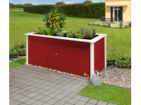 Weka Herba magaságyás lucfenyő svédvörös/fehér 81 cm x 205 cm x 80 cm