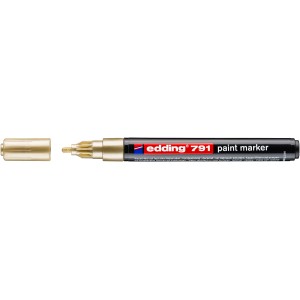 Arany filctoll az Eddingtől, 791 Paint Marker modell.