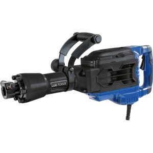 LUX-TOOLS E-ABH-1700 bontókalapács, 1700 W, rezgéscsillapító rendszerrel a kényelmes munkavégzéshez.