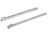 Görgős sínrendszer félig kihúzható