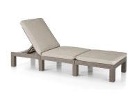 Daytona Deluxe Műanyag Kerti Napozóágy