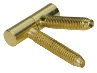 Befúrható ajtópánt 8 mm nikkelezett acél 2 darab Befúrható ajtópánt 8 mm nikkelezett acél 2 darab