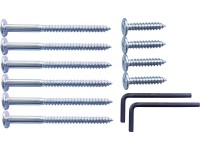 Szerelőkészlet Glendale FSC® kerti padhoz