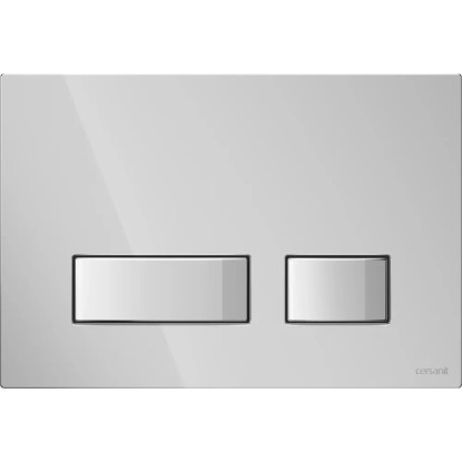 Movi II öblítőgomb króm