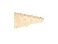 Natúr fenyő rusztikust konzol 10 cm x 16,5 cm