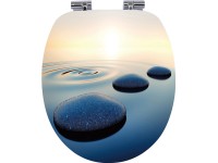 Iguasi WC-ülőke Kövek a vízben