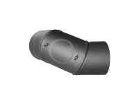 Füstcső forgatható könyök 120 mm (1,5 mm lemezvastagság) Füstcső forgatható könyök 120 mm (1,5 mm lemezvastagság)