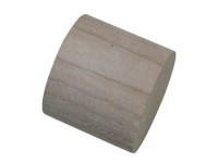 Schöner Wohnen végzáró Mira függönyrúdhoz 25 mm átmérő olajozott Kőris 2 darab