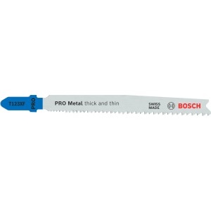 Bosch Pro T 123 XF fűrészlap fémhez, alkalmas lemezekhez, csövekhez és profilokhoz.