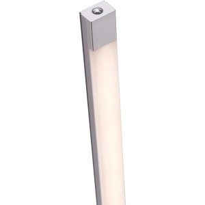 Modern LED állólámpa Bella acélból, 150 cm magas. Design lámpa a nappaliba.