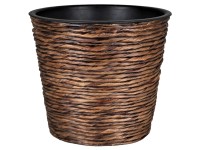A.H.G. Sticking Roll kaspó vízijácinttal 40 cm x 32 cm Koptatott barna
