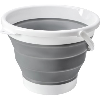 Összecsukható vödör 10 l szürke