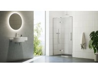 Zuhanyajtó COOL COSD2-120 króm + transparent Zuhanyajtó COOL COSD2-120 króm + transparent