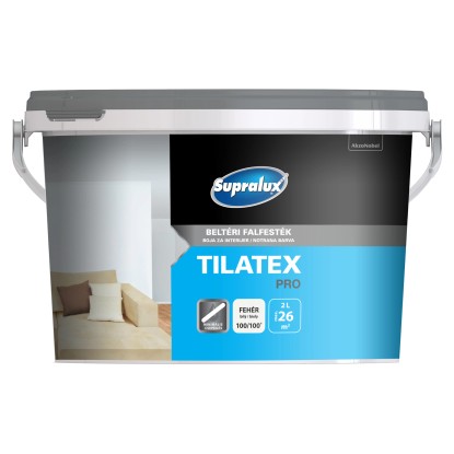 Supralux Tilatex pro beltéri falfesték fehér 2 l