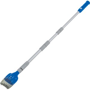 Bestway Flowclear AquaTec vezeték nélküli medenceporszívó teleszkópos nyéllel, 305 cm átmérőjű medencékhez.