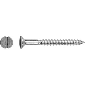 Füllyesztett fejű facsavar Ø 4x16 mm, hornyolt, 20 darab