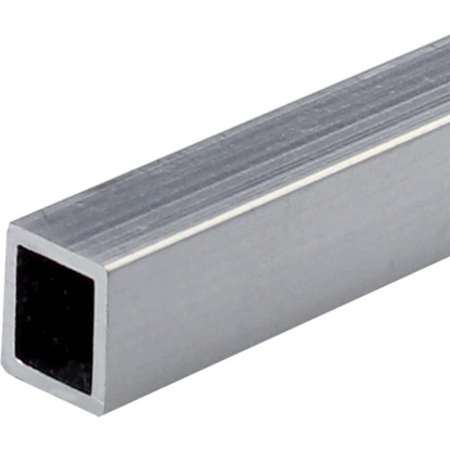 Arcansas szögletes cső 1 cm x 1 cm alumínium