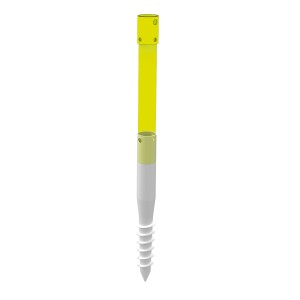 Biohort hosszabbító készlet SmartBase-Plus földcsavar alaphoz, sárga/ezüst.