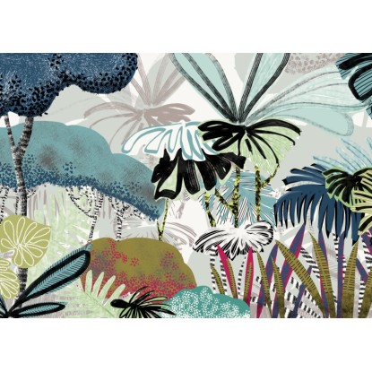 Komar Jolly Jungle vliestapéta 350 cm x 250 cm