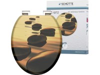 Eisl WC-ülőke Sea Stone Holzkern leeresztő automatikával