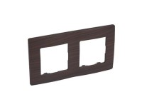 Niloé keret 2-es sötét fa dekor