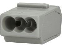 OBI vezetékösszekötő 3 pólusú 0,5 mm-2,5 mm 100 darab OBI vezetékösszekötő 3 pólusú 0,5 mm-2,5 mm 100 darab