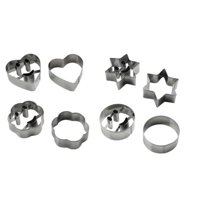 Zenker 2 süteménykiszúró smiley inox