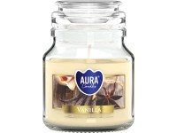 Illatgyertya üvegben fedéllel vanília 7 cm x 9,9 cm Illatgyertya üvegben fedéllel vanília 7 cm x 9,9 cm