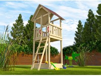 Tabaluga sárkánytorony nyeregtetővel natúr Tabaluga sárkánytorony nyeregtetővel natúr