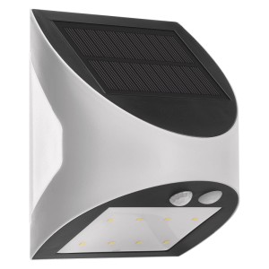 EMOS LED SOLAR lámpatest LUMI PIR 240 lm IP54 természetes fehér