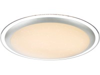 Trio LED-es mennyezeti lámpa Miko csillagos égbolt hatással 85 cm fehér