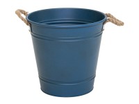 M Collections Beat Bucket Rope cink vödör 33 cm x 35 cm x 35 cm Kék