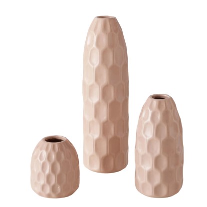 Boltze Home Simona váza 3 darabos készlet Bézs