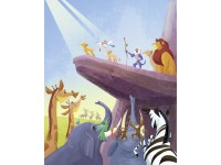 Komar nemszőtt fotótapéta Disney The Lion King Classic Long Live The King színes