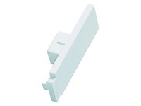 Gardinia végdarabok 1 pályás GE1 függönysínhez, fehér Gardinia végdarabok 1 pályás GE1 függönysínhez, fehér