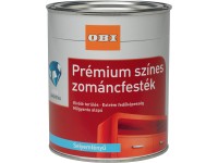 OBI Premium színes zománcfesték oldószeres mohazöld, selyemfényű, 375 ml