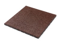 Gumi burkoló lap 500 mm x 500 mm x 25 mm barna