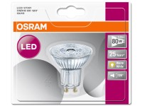 Osram LED-izzó GU10 6,9 W melegfehér 620 lm EEK: F 5,2 cm x 5,1 cm (Ma x Át) Osram LED-izzó GU10 6,9 W melegfehér 620 lm EEK: F 5,2 cm x 5,1 cm (Ma x Át)