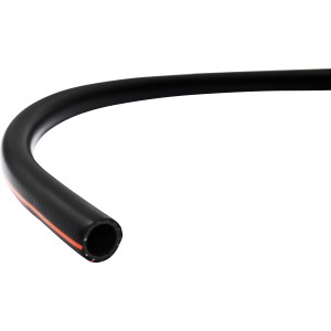 Fekete Fitt Solarschlauch Professional 13 mm (1/2) méterre narancssárga jelöléssel.