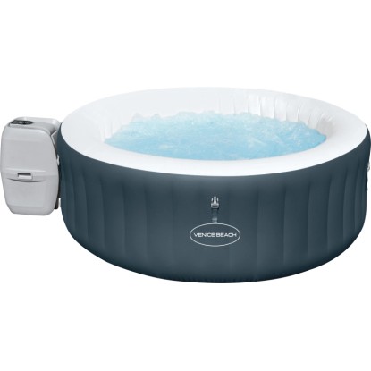 Bestway AirJet pezsgőfürdő Venice Beach sötétszürke Ø 170 cm x 66 cm