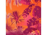 Komar fátyoltapéta Funky Jungle 250 cm x 250 cm narancssárga