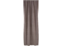 OBI függöny-szett bújtatóval 2 db 135 cm x 250 cm kőszürke