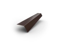 Eresz-szegélylemez 0,5 mm RAL 8017 2 m x 0,208 m Eresz-szegélylemez 0,5 mm RAL 8017 2 m x 0,208 m