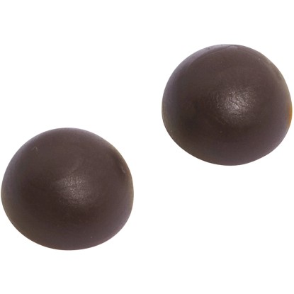 Fali ütköző öntapadós átmérő 22 mm 2 darab barna