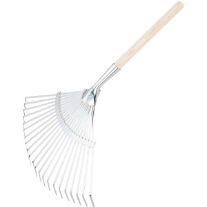 LUX Comfort lombseprű nyéllel, 150 cm, lomb és kerti hulladék eltávolításához.