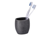 Wenko fogmosópohár Puro antracit polirezin  9,4 cm x 9,4 cm x 6,5 cm