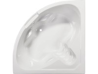 Sanoacryl Riviera fürdőkád 150 cm x 150 cm fehér