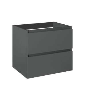 Roca Evelyne Basic 2Z mosdószekrény matt antracit 53 cm x 60 cm x 45,6 cm